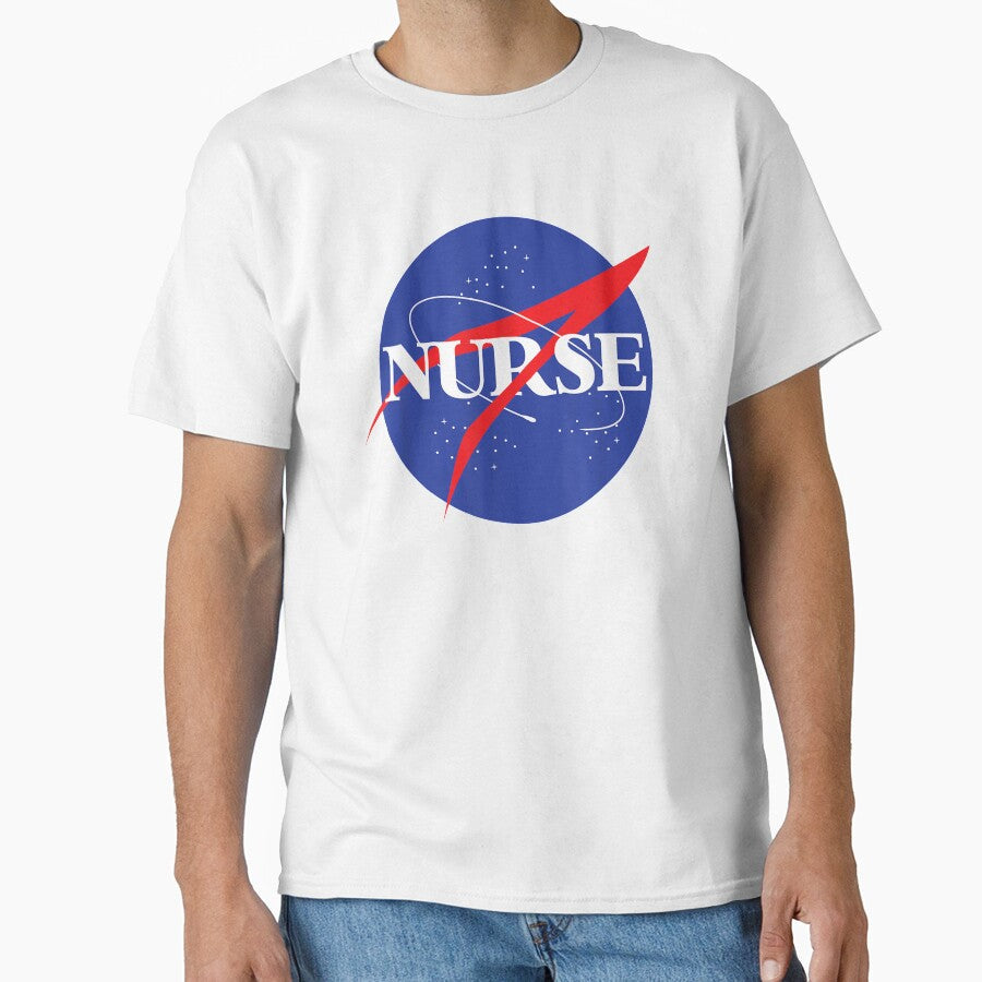 Nurse Astronaut Novelty Retro For Outer Space Nursing by shirleyfinley Unisex T-shirt, Sweatshirt, Hoodie, Long Sleeve Tee - T-Shirt, Sweatshirt, Hoodie