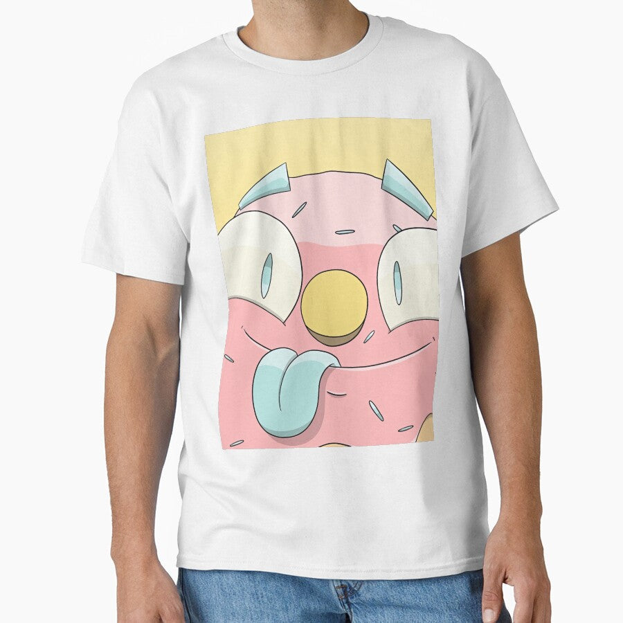 Derpy Donut Dude by DonutShirts Unisex T-shirt, Sweatshirt, Hoodie, Long Sleeve Tee - T-Shirt, Sweatshirt, Hoodie