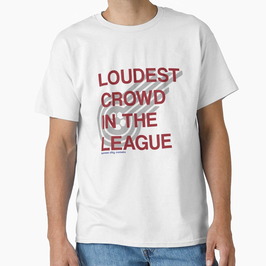 Loudest Crowd in the League Red by calliew1217 Unisex T-shirt, Sweatshirt, Hoodie, Long Sleeve Tee - T-Shirt, Sweatshirt, Hoodie