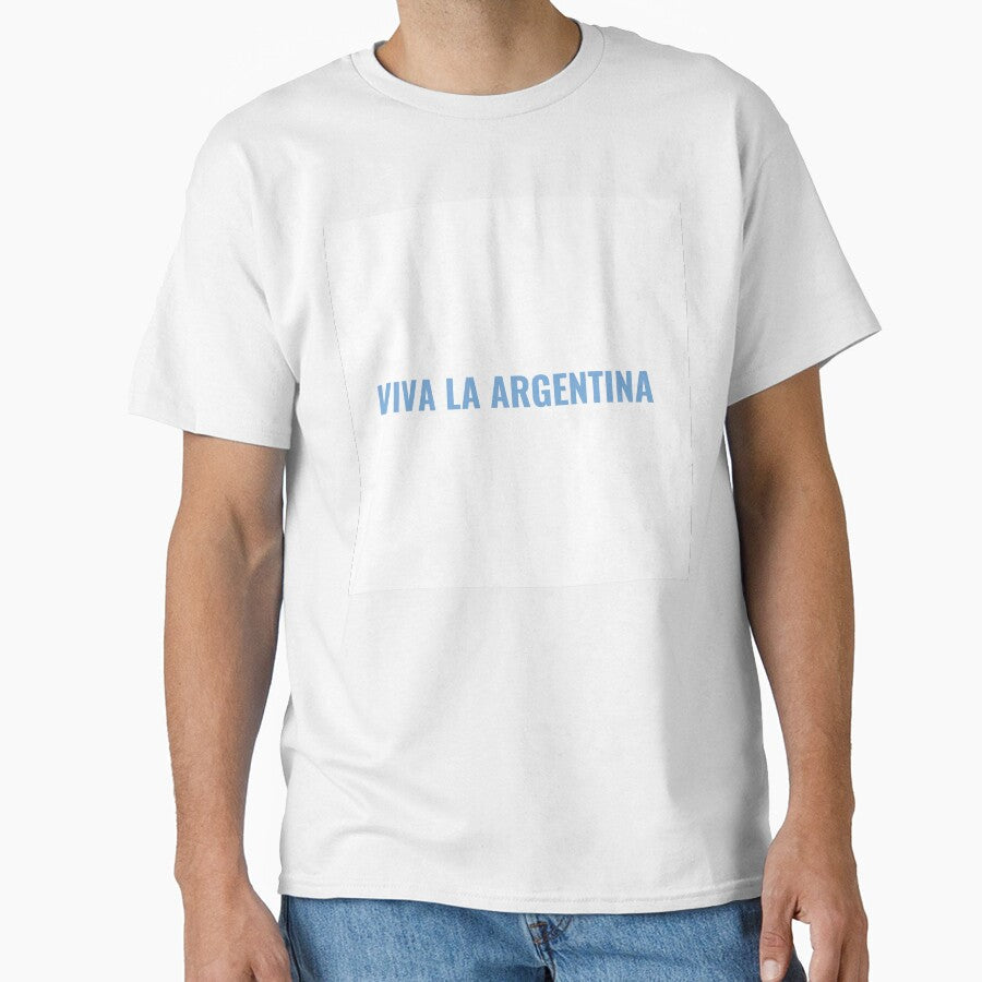 VIVA LA ARGENTINA  Argentina Fan Tee | Uncle Jichuan by Uncle-Jichuan Unisex T-shirt, Sweatshirt, Hoodie, Long Sleeve Tee - T-Shirt, Sweatshirt, Hoodie