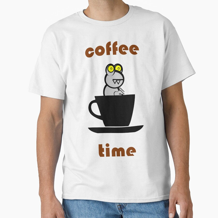 COFFEE TIME by DomGDesign Unisex T-shirt, Sweatshirt, Hoodie, Long Sleeve Tee - T-Shirt, Sweatshirt, Hoodie