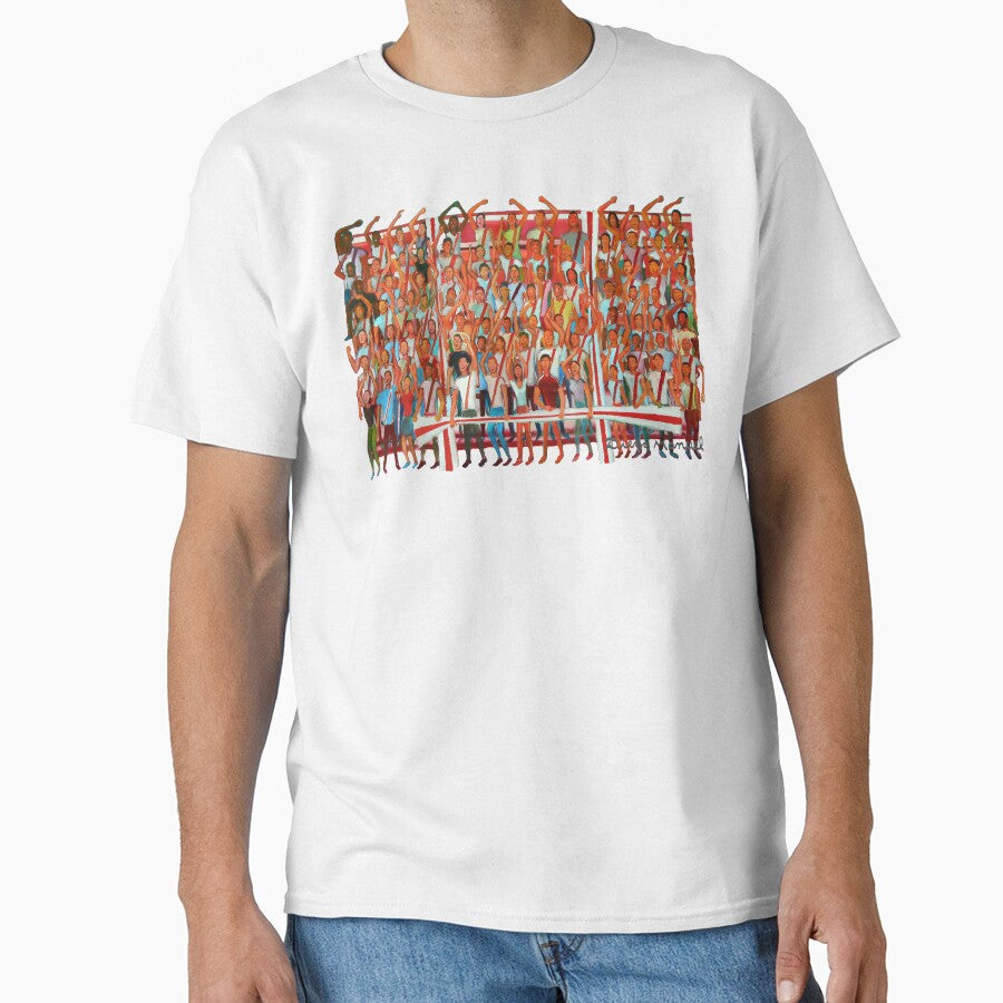 Soccer fans by Diego Manuel Rodriguez Unisex T-shirt, Sweatshirt, Hoodie, Long Sleeve Tee - T-Shirt, Sweatshirt, Hoodie