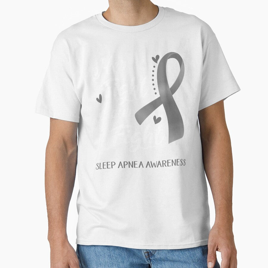 Her Fight Is Our Fight Sleep Apnea Awareness by hvoid41 Unisex T-shirt, Sweatshirt, Hoodie, Long Sleeve Tee - T-Shirt, Sweatshirt, Hoodie