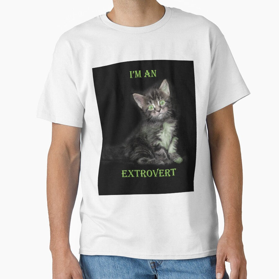 I'm An Extrovert by Patricia Brown Unisex T-shirt, Sweatshirt, Hoodie, Long Sleeve Tee - T-Shirt, Sweatshirt, Hoodie