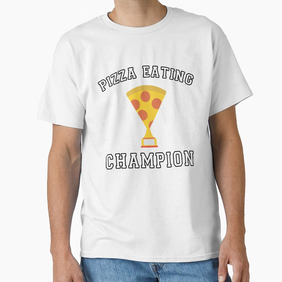 Pizza Eating Champion by Indubitably17 Unisex T-shirt, Sweatshirt, Hoodie, Long Sleeve Tee - T-Shirt, Sweatshirt, Hoodie