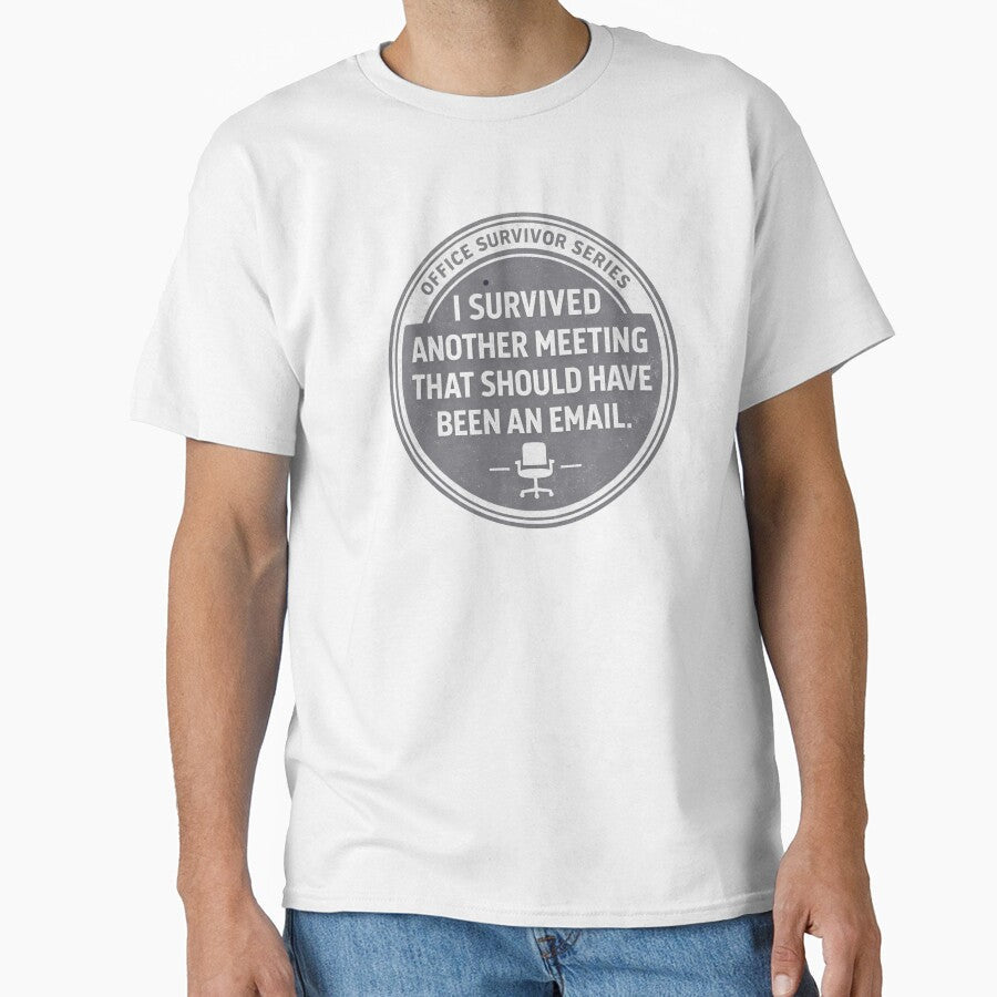 OFFICE SURVIVOR by GenArtWear Unisex T-shirt, Sweatshirt, Hoodie, Long Sleeve Tee - T-Shirt, Sweatshirt, Hoodie