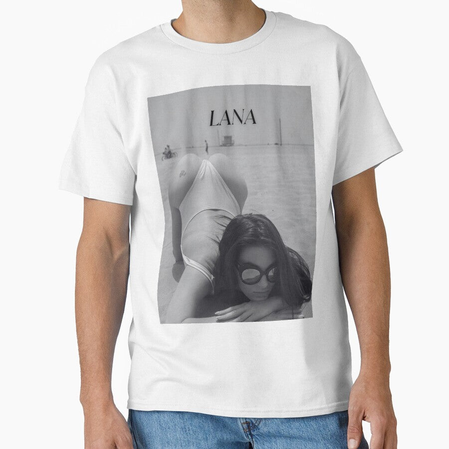 Lana Rhoades: Beach by VixenPosters Unisex T-shirt, Sweatshirt, Hoodie, Long Sleeve Tee - T-Shirt, Sweatshirt, Hoodie
