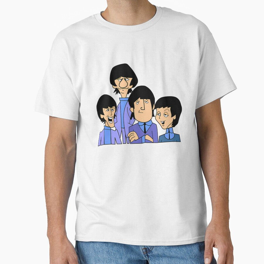 The Beattles Cartoon by doabum Unisex T-shirt, Sweatshirt, Hoodie, Long Sleeve Tee - T-Shirt, Sweatshirt, Hoodie