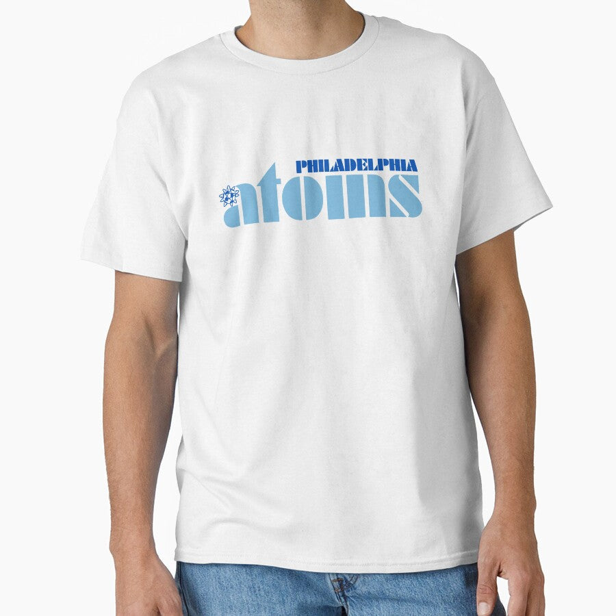 Vintage Philadelphia Atoms by On Target Sports Unisex T-shirt, Sweatshirt, Hoodie, Long Sleeve Tee - T-Shirt, Sweatshirt, Hoodie