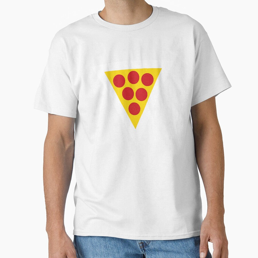 geometric pizza by Taloory Unisex T-shirt, Sweatshirt, Hoodie, Long Sleeve Tee - T-Shirt, Sweatshirt, Hoodie