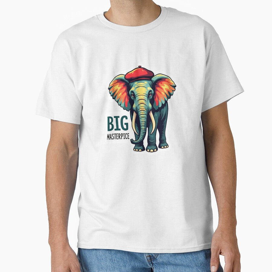 Artist Elephant Trunk by BysonDesigns Unisex T-shirt, Sweatshirt, Hoodie, Long Sleeve Tee - T-Shirt, Sweatshirt, Hoodie