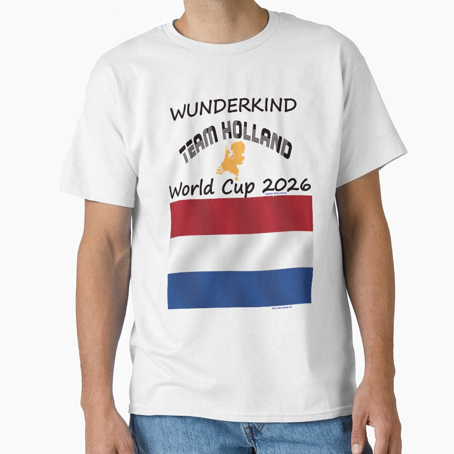 Holland Fan TShirt world Soccer Cup 2026 football Netherlands outfit by cabevo Unisex T-shirt, Sweatshirt, Hoodie, Long Sleeve Tee - T-Shirt, Sweatshirt, Hoodie
