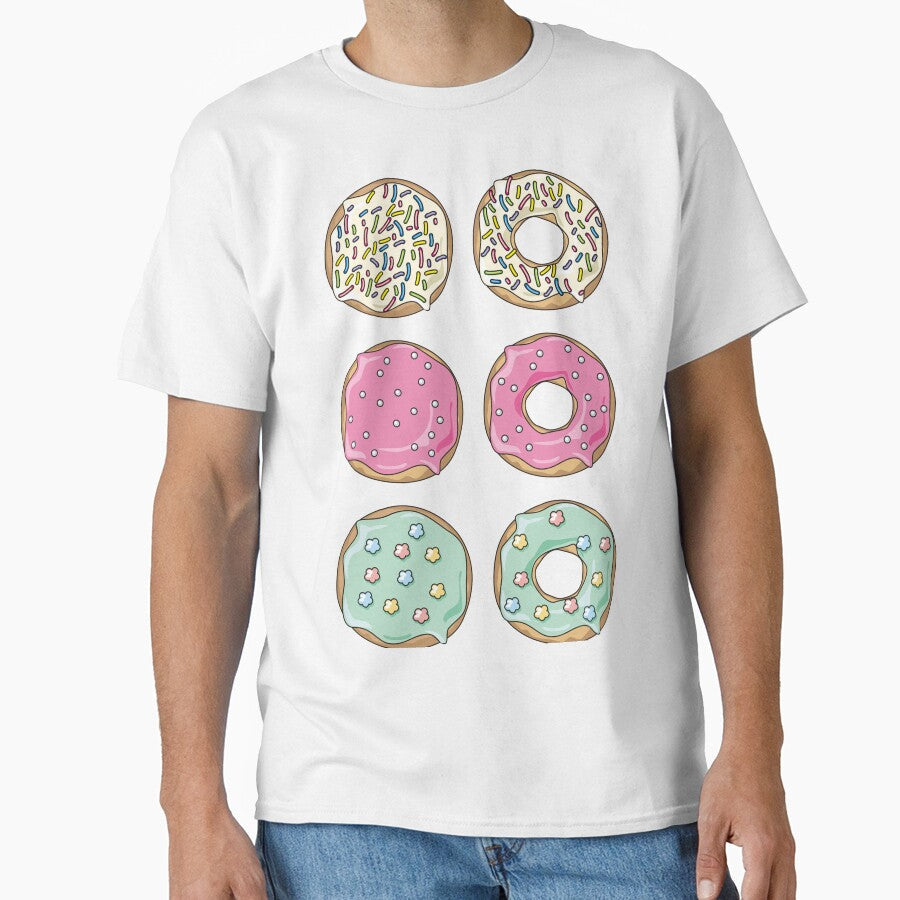Donuts Forever. by Blue  Dragon Unisex T-shirt, Sweatshirt, Hoodie, Long Sleeve Tee - T-Shirt, Sweatshirt, Hoodie