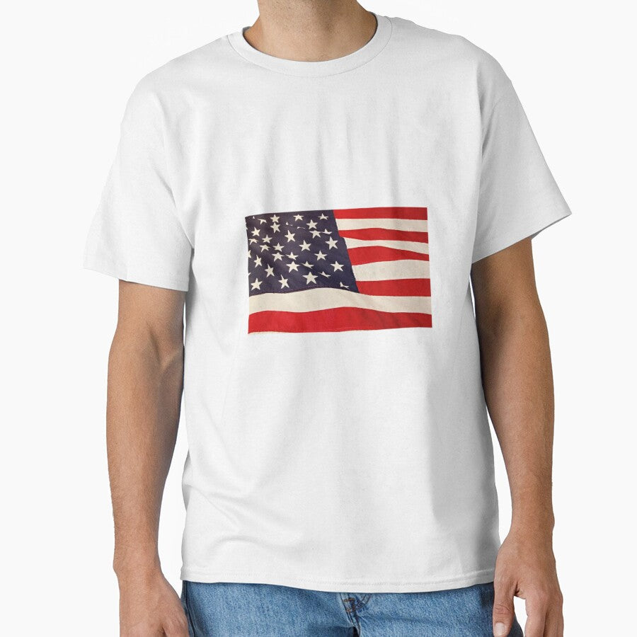 USA flag 3D by RIAD16 Unisex T-shirt, Sweatshirt, Hoodie, Long Sleeve Tee - T-Shirt, Sweatshirt, Hoodie