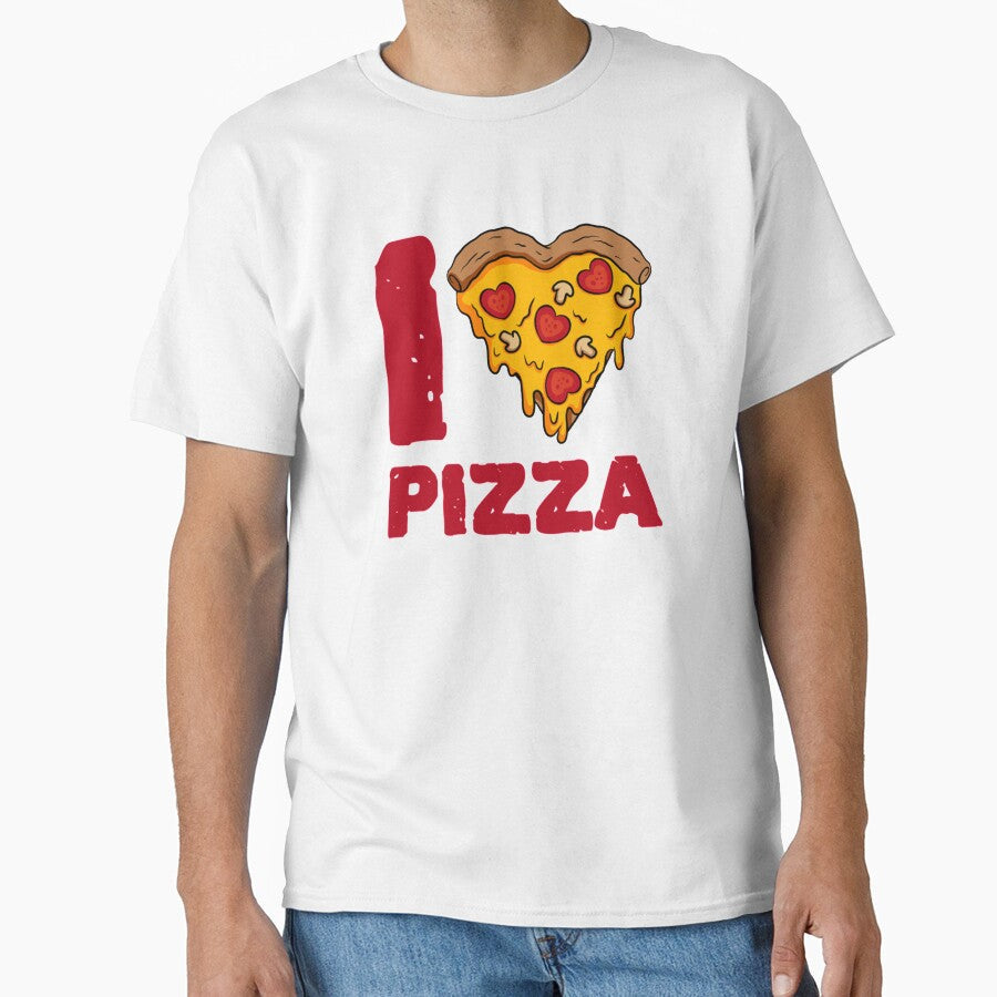 I Love Pizza - Pizza Day by ManiaTeec Unisex T-shirt, Sweatshirt, Hoodie, Long Sleeve Tee - T-Shirt, Sweatshirt, Hoodie