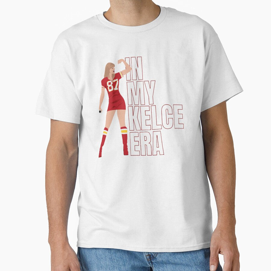Taylors In My Kelce Era by DesignsSE Unisex T-shirt, Sweatshirt, Hoodie, Long Sleeve Tee - T-Shirt, Sweatshirt, Hoodie