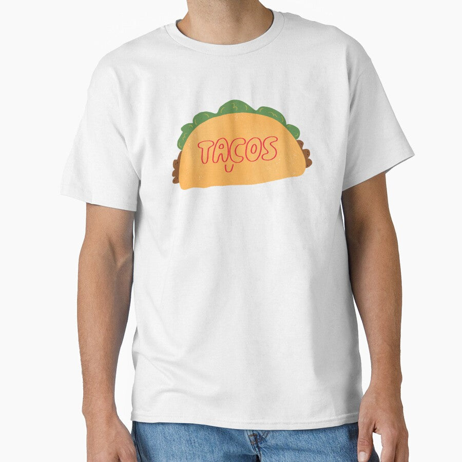 Tacos by yellowflowerhut Unisex T-shirt, Sweatshirt, Hoodie, Long Sleeve Tee - T-Shirt, Sweatshirt, Hoodie