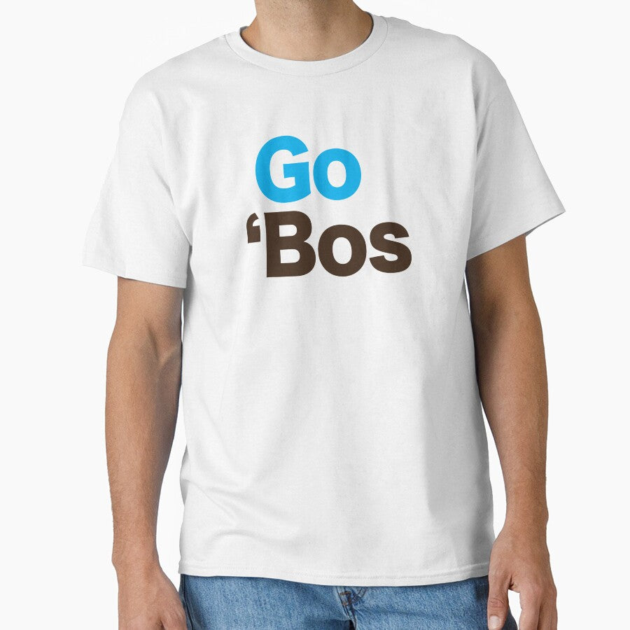 Go 'Bos (Tufts University Jumbos) by George Katilus IV Unisex T-shirt, Sweatshirt, Hoodie, Long Sleeve Tee - T-Shirt, Sweatshirt, Hoodie