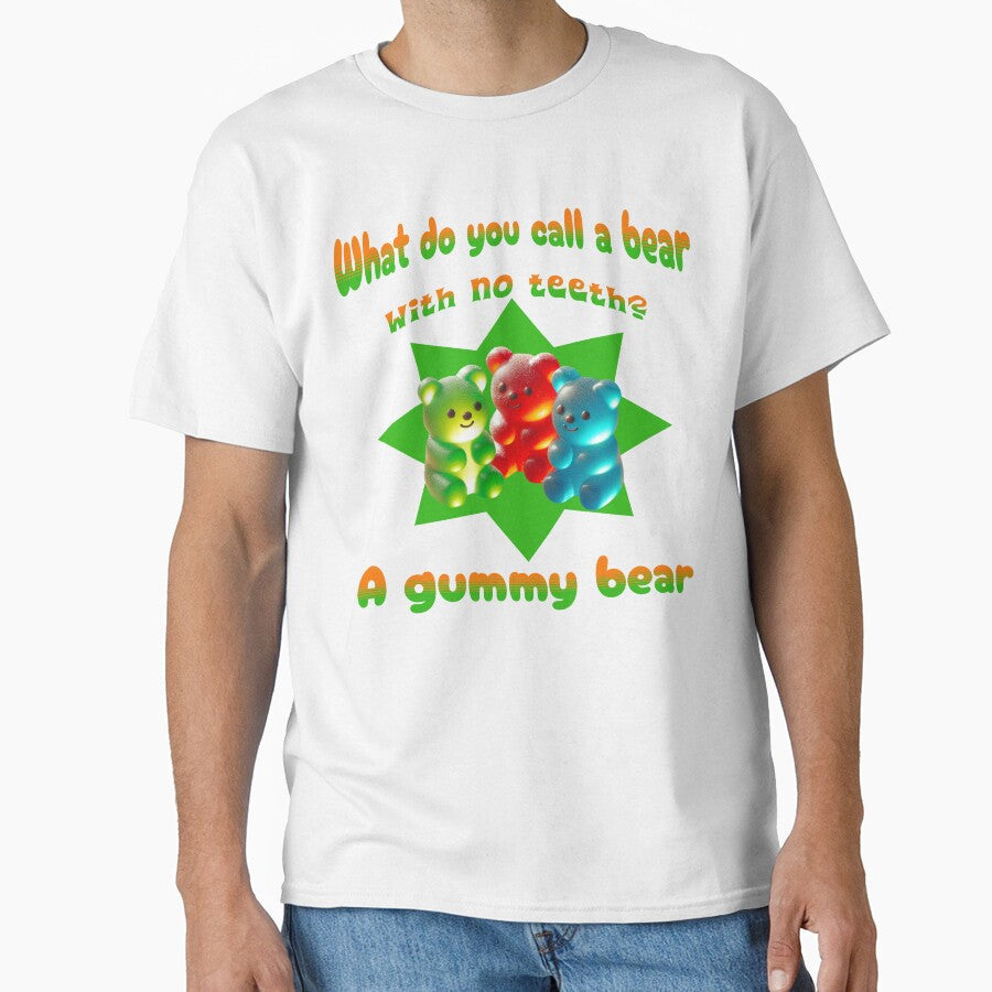 Funny gummy bear by JennyFinns Unisex T-shirt, Sweatshirt, Hoodie, Long Sleeve Tee - T-Shirt, Sweatshirt, Hoodie