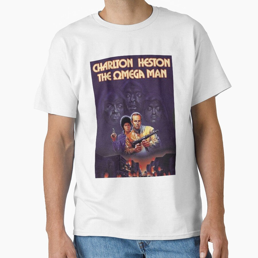 The Omega Man Horror Movie Gift  Vintage 70s by marischr57 Unisex T-shirt, Sweatshirt, Hoodie, Long Sleeve Tee - T-Shirt, Sweatshirt, Hoodie