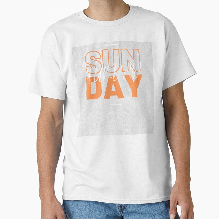 Sunday Funday by NicMacTees Unisex T-shirt, Sweatshirt, Hoodie, Long Sleeve Tee - T-Shirt, Sweatshirt, Hoodie