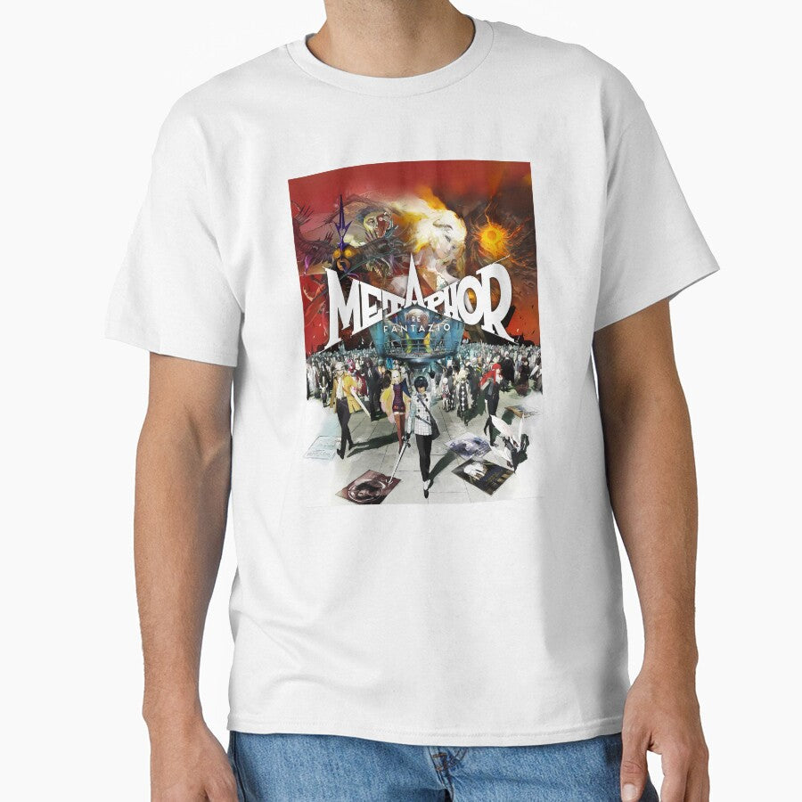 Metaphor Refantazio by DeviantMerch Unisex T-shirt, Sweatshirt, Hoodie, Long Sleeve Tee - T-Shirt, Sweatshirt, Hoodie