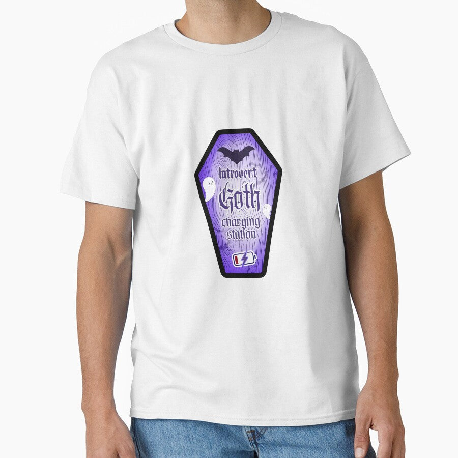 Goth Introvert by EraCrow Unisex T-shirt, Sweatshirt, Hoodie, Long Sleeve Tee - T-Shirt, Sweatshirt, Hoodie
