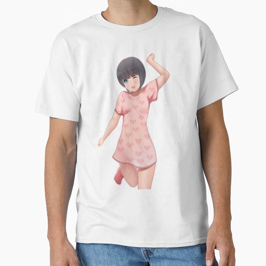 Anime girl by islamsino Unisex T-shirt, Sweatshirt, Hoodie, Long Sleeve Tee - T-Shirt, Sweatshirt, Hoodie