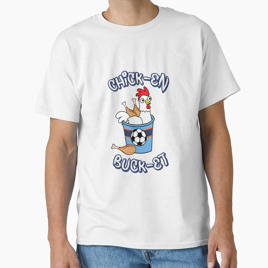 New York Soccer Chicken Bucket Tee by MollyLYork Unisex T-shirt, Sweatshirt, Hoodie, Long Sleeve Tee - T-Shirt, Sweatshirt, Hoodie