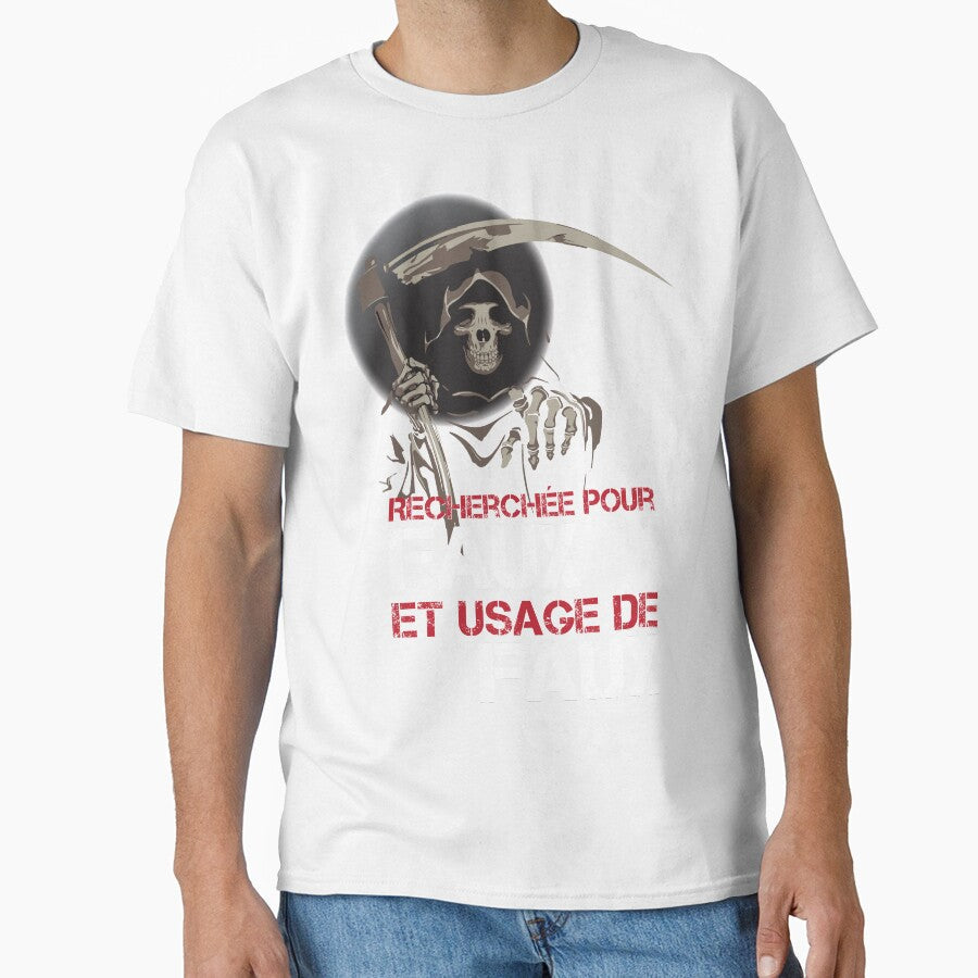 Wanted for forgery and use of forgery by Frangotier Unisex T-shirt, Sweatshirt, Hoodie, Long Sleeve Tee - T-Shirt, Sweatshirt, Hoodie
