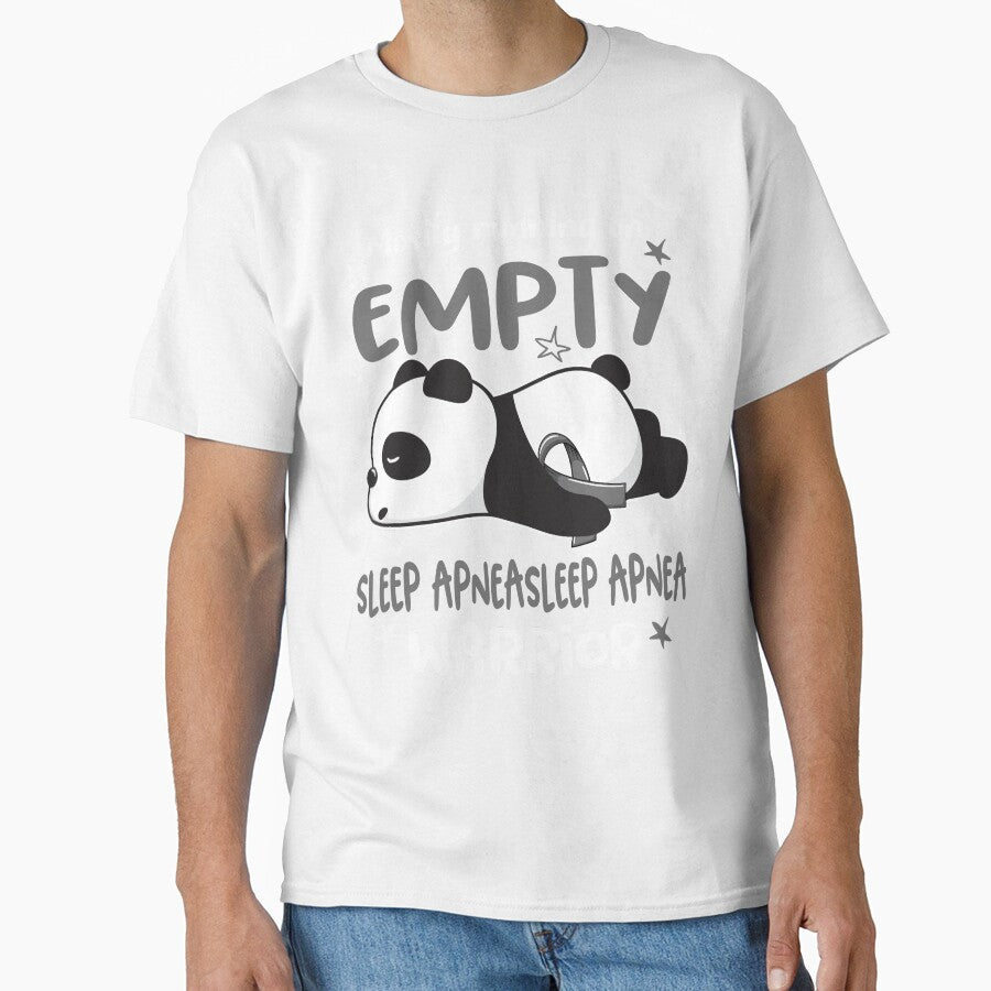 Sleep Apnea Awareness - Mostly Running On Empty Sleep Apnea Warrior by Hilten Unisex T-shirt, Sweatshirt, Hoodie, Long Sleeve Tee - T-Shirt, Sweatshirt, Hoodie