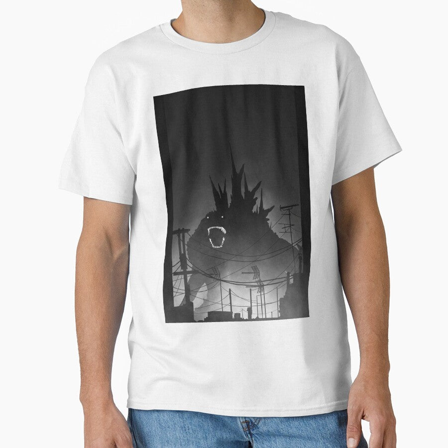 Godzilla by Toupee3000 Unisex T-shirt, Sweatshirt, Hoodie, Long Sleeve Tee - T-Shirt, Sweatshirt, Hoodie