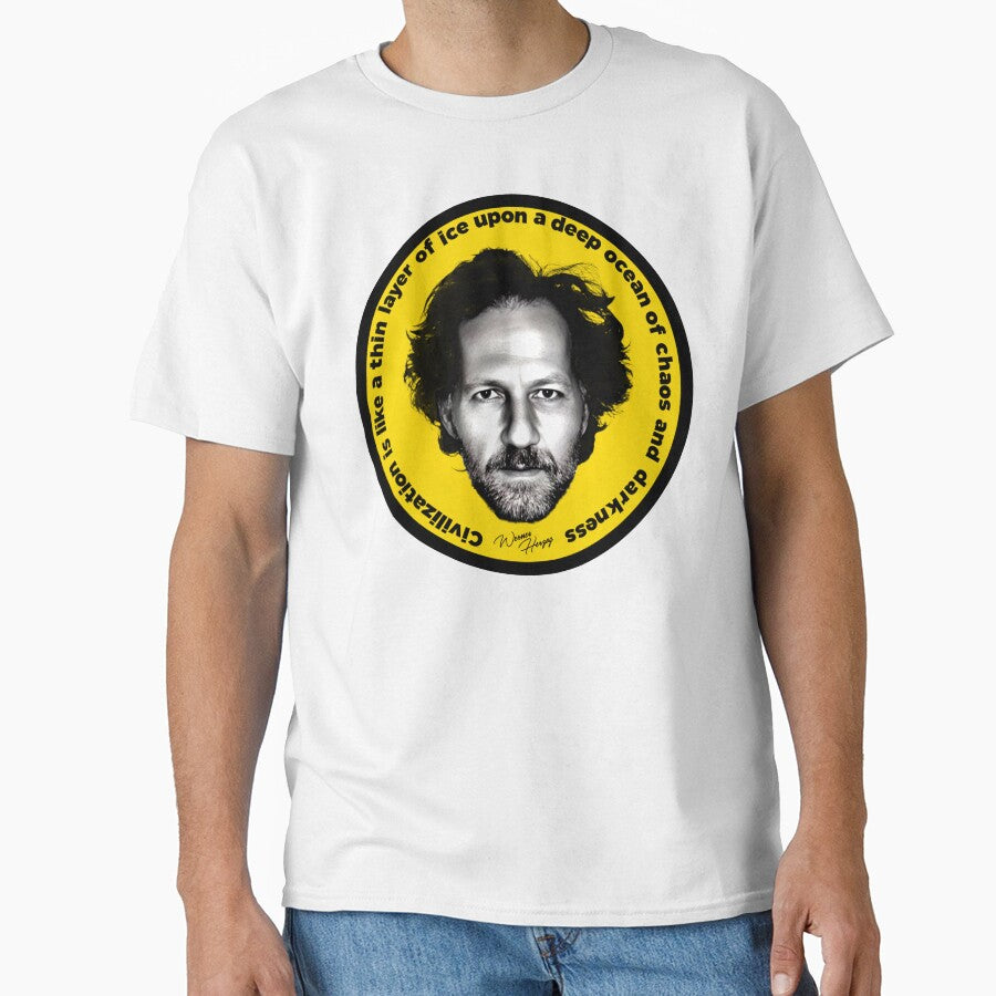 Werner Herzog 'Ocean of Chaos and Darkness' by ourkid Unisex T-shirt, Sweatshirt, Hoodie, Long Sleeve Tee - T-Shirt, Sweatshirt, Hoodie