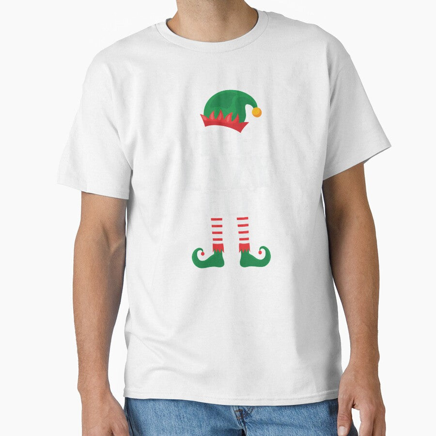 The Lazy Elf - Funny Christmas 2021 by thecooltable Unisex T-shirt, Sweatshirt, Hoodie, Long Sleeve Tee - T-Shirt, Sweatshirt, Hoodie
