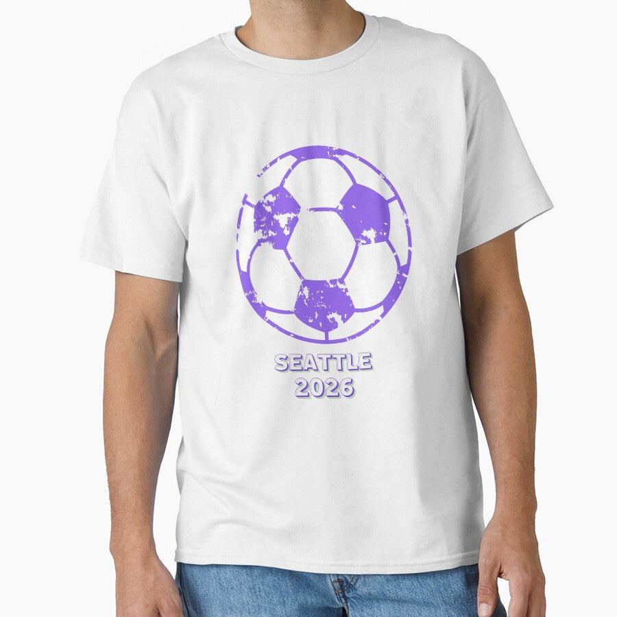 Seattle soccer 2026 fan t-shirt by XDivineTees Unisex T-shirt, Sweatshirt, Hoodie, Long Sleeve Tee - T-Shirt, Sweatshirt, Hoodie