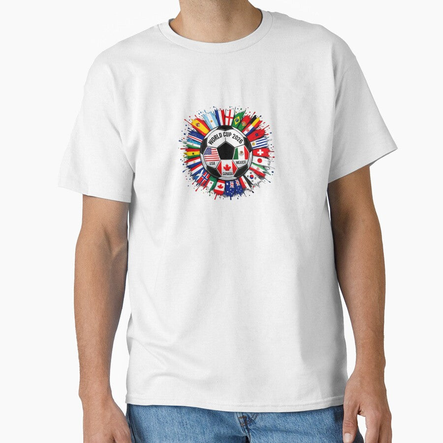 Soccer World Tournament 2026 by urbanewear clothing Unisex T-shirt, Sweatshirt, Hoodie, Long Sleeve Tee - T-Shirt, Sweatshirt, Hoodie