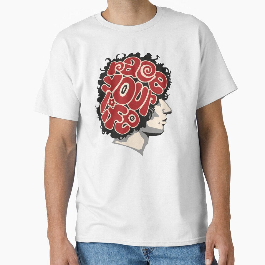 Marco Simoncelli Tribute  Race Your Life Retro MotoGP Art by TheTorrent Unisex T-shirt, Sweatshirt, Hoodie, Long Sleeve Tee - T-Shirt, Sweatshirt, Hoodie