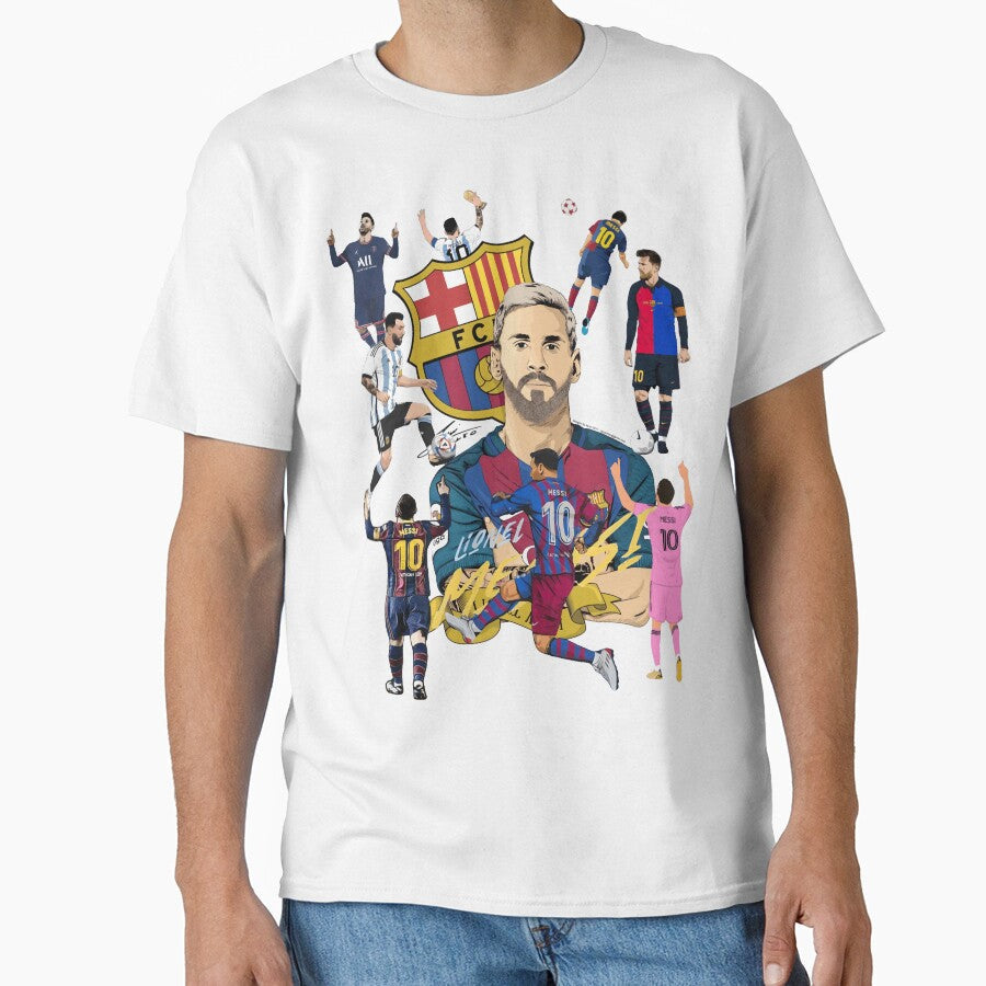 Messi Pop Art Portrait by nguyenphuongs Unisex T-shirt, Sweatshirt, Hoodie, Long Sleeve Tee - T-Shirt, Sweatshirt, Hoodie