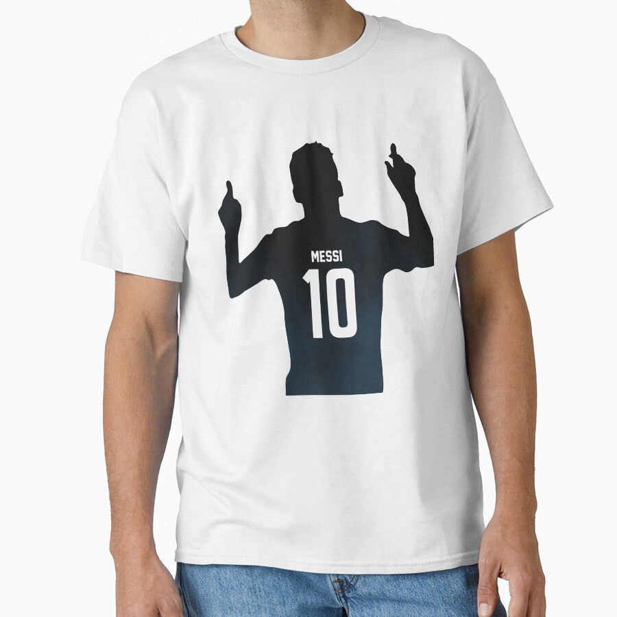 Doodle Messi by Izaa-aart Unisex T-shirt, Sweatshirt, Hoodie, Long Sleeve Tee - T-Shirt, Sweatshirt, Hoodie