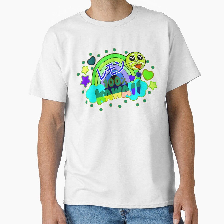 100% Kawaii Lemon by fantasmahappy Unisex T-shirt, Sweatshirt, Hoodie, Long Sleeve Tee - T-Shirt, Sweatshirt, Hoodie