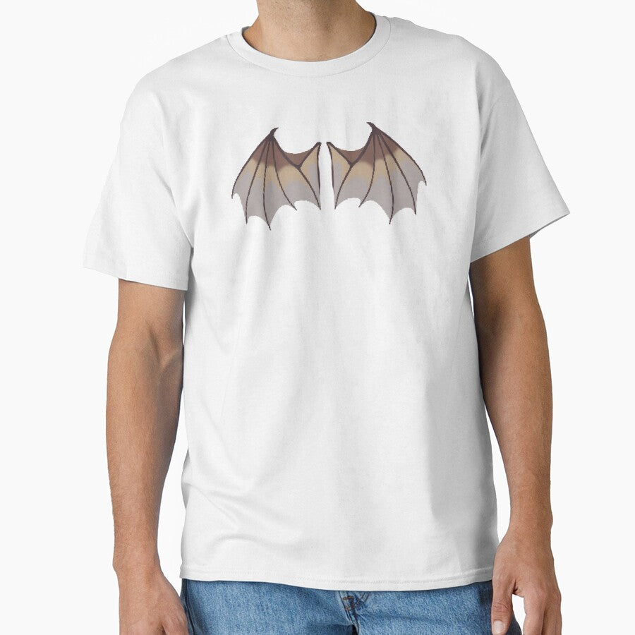 Amber Pixel Dragon Wings by CastielsWalmart Unisex T-shirt, Sweatshirt, Hoodie, Long Sleeve Tee - T-Shirt, Sweatshirt, Hoodie
