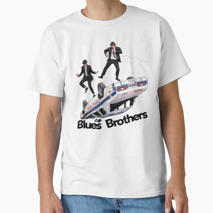 The Blues Brothers Cop Car by darklordpug Unisex T-shirt, Sweatshirt, Hoodie, Long Sleeve Tee - T-Shirt, Sweatshirt, Hoodie