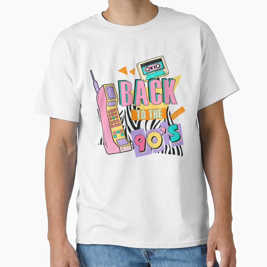 Back to the 90s by Acim0 Unisex T-shirt, Sweatshirt, Hoodie, Long Sleeve Tee - T-Shirt, Sweatshirt, Hoodie