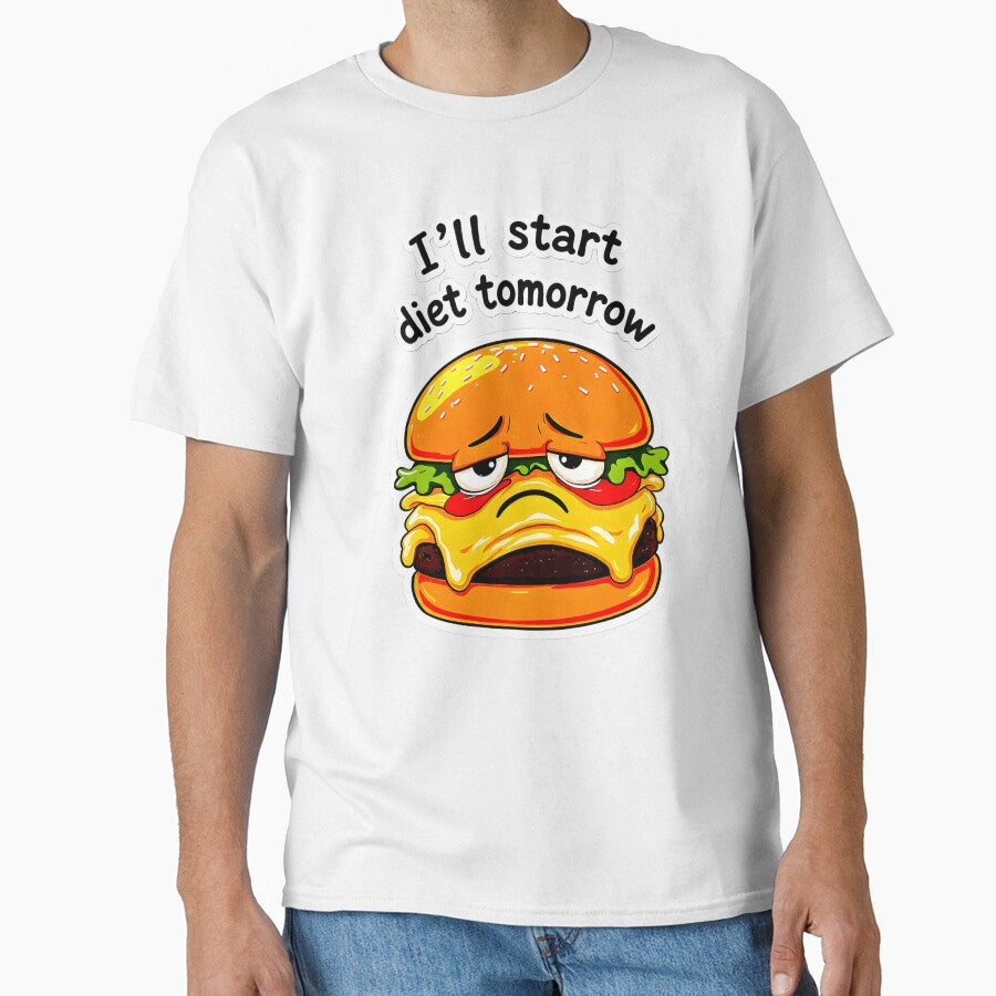 burger by kalbostyle Unisex T-shirt, Sweatshirt, Hoodie, Long Sleeve Tee - T-Shirt, Sweatshirt, Hoodie