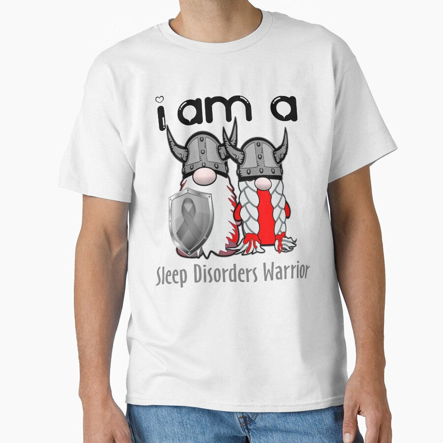 I Am A Sleep Disorders Warrior Support Sleep Disorders Fighter Gift by radianen Unisex T-shirt, Sweatshirt, Hoodie, Long Sleeve Tee - T-Shirt, Sweatshirt, Hoodie
