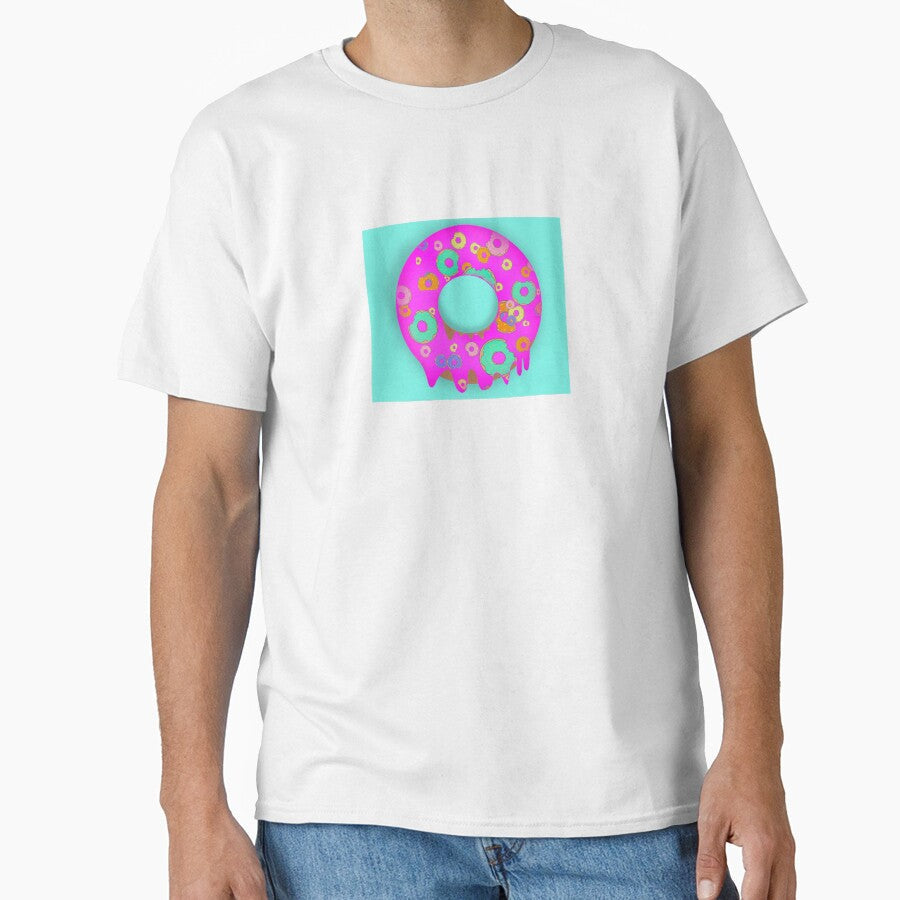 Donut with Donut Frosting by zee-io Unisex T-shirt, Sweatshirt, Hoodie, Long Sleeve Tee - T-Shirt, Sweatshirt, Hoodie
