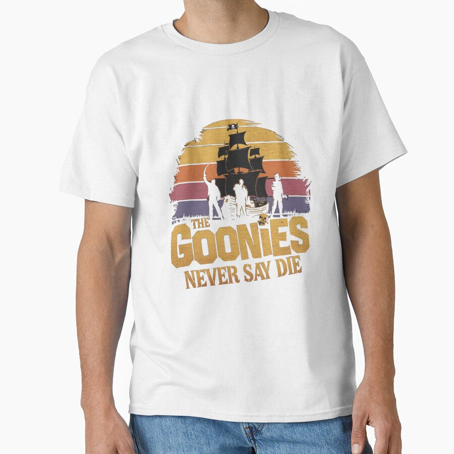The Goonies Never Say Die by Gentle40Winks Unisex T-shirt, Sweatshirt, Hoodie, Long Sleeve Tee - T-Shirt, Sweatshirt, Hoodie