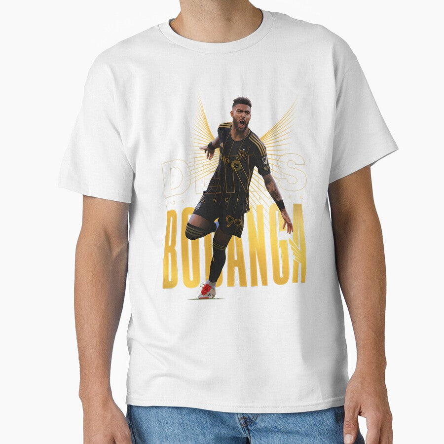Denis Bouanga by FlavioNade Unisex T-shirt, Sweatshirt, Hoodie, Long Sleeve Tee - T-Shirt, Sweatshirt, Hoodie