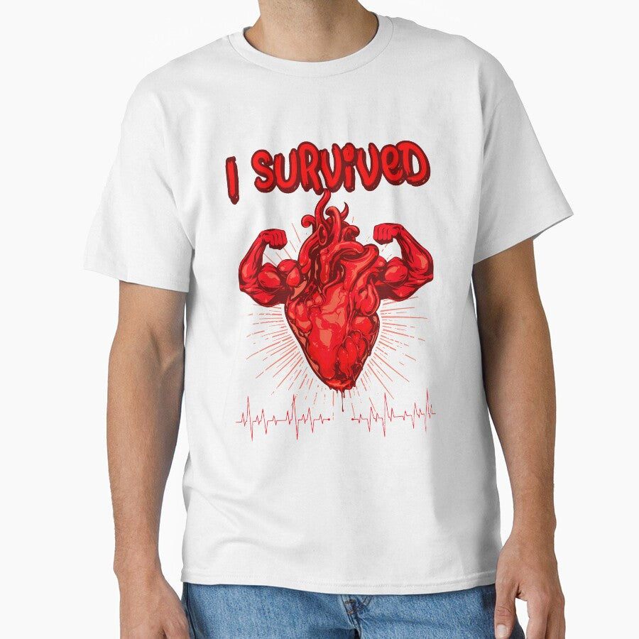 Heart Attack Shirt Funny Heart Attack Survivor Novelty Gift by simplytldr Unisex T-shirt, Sweatshirt, Hoodie, Long Sleeve Tee - T-Shirt, Sweatshirt, Hoodie