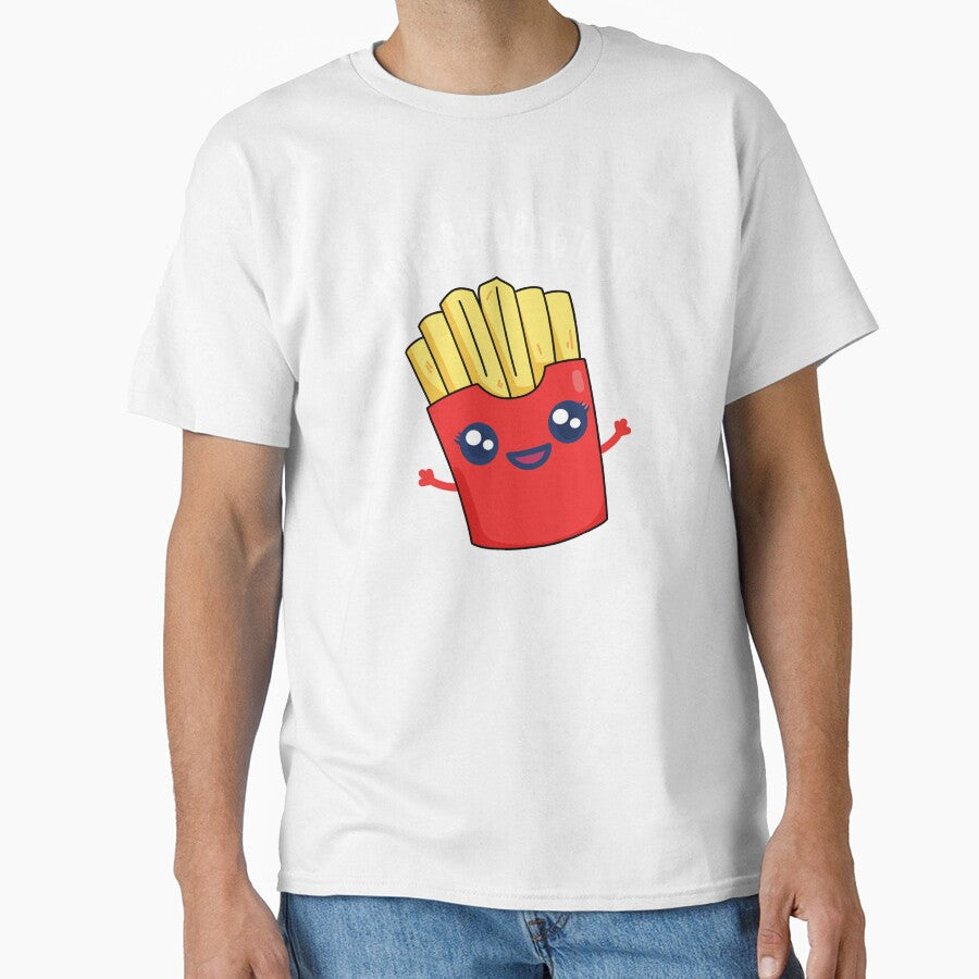 Fries Before Guys Funny Fries Pun (Dark BG) by punnybone Unisex T-shirt, Sweatshirt, Hoodie, Long Sleeve Tee - T-Shirt, Sweatshirt, Hoodie